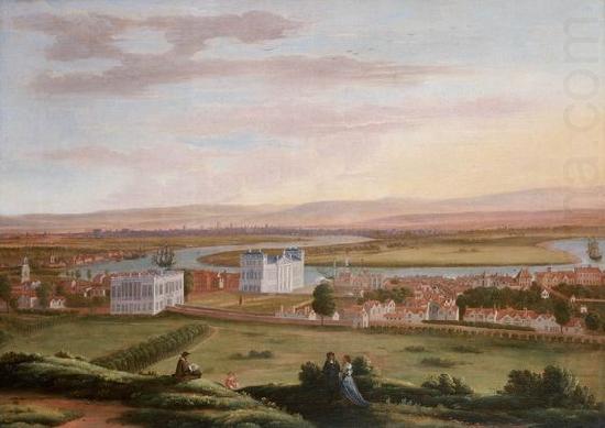 A View of Greenwich and the Queen s House from the South-East by Hendrick Danckerts, Hendrick Danckerts